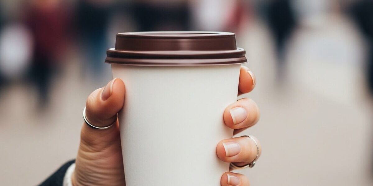drink, coffee, cup, takeaway, woman, female, paper, cafe, hot, holding, beverage, morning, business, smiling, disposable, happy, businesswoman, espresso, white, takeout, background, manager, cardboard, attractive, ai generated
